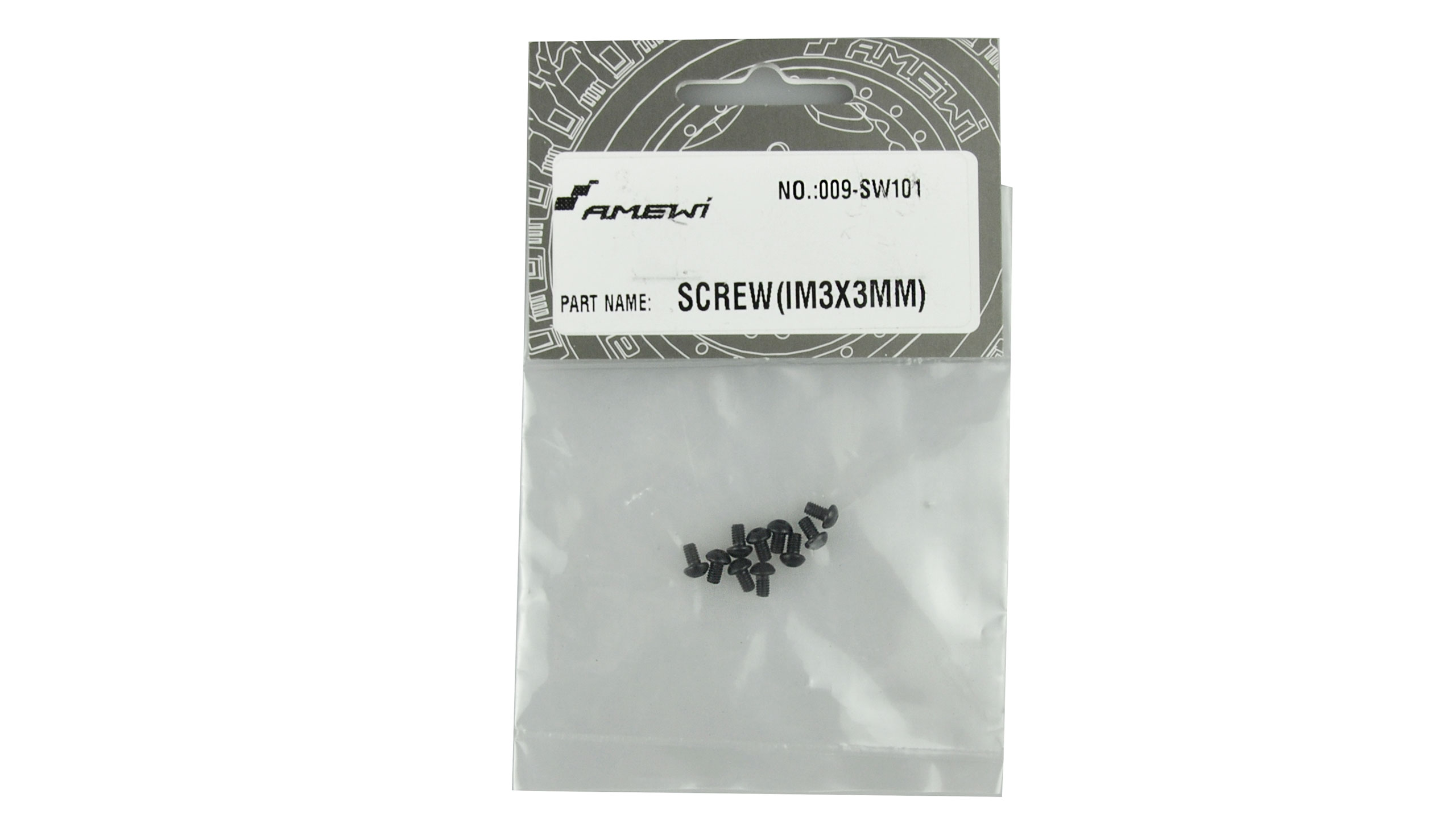 Amewi SCREW(IM3X3MM) 10pcs EVO-X 6000 SW101 SW101