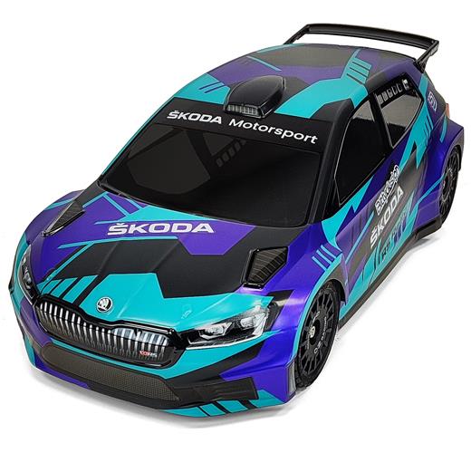 Bittydesign SKODA Fabia RS Rally2 1/10 190mm Karosserie light weight 0.8MM RX-190FRS2