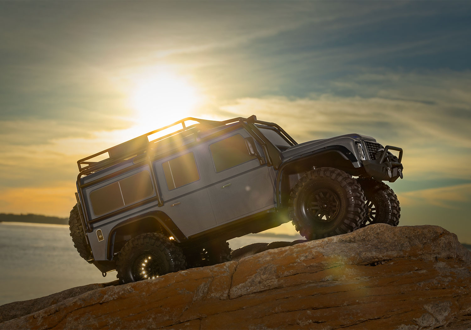 Traxxas TRX-4 Land Rover Defender Silber Clipless Crawler 82256-4 - Abbildung 7