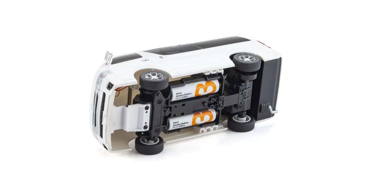 Kyosho First Mini-Z 1:28 Toyota Hi-Ace Super GL WHITE 66609A - Abbildung 5