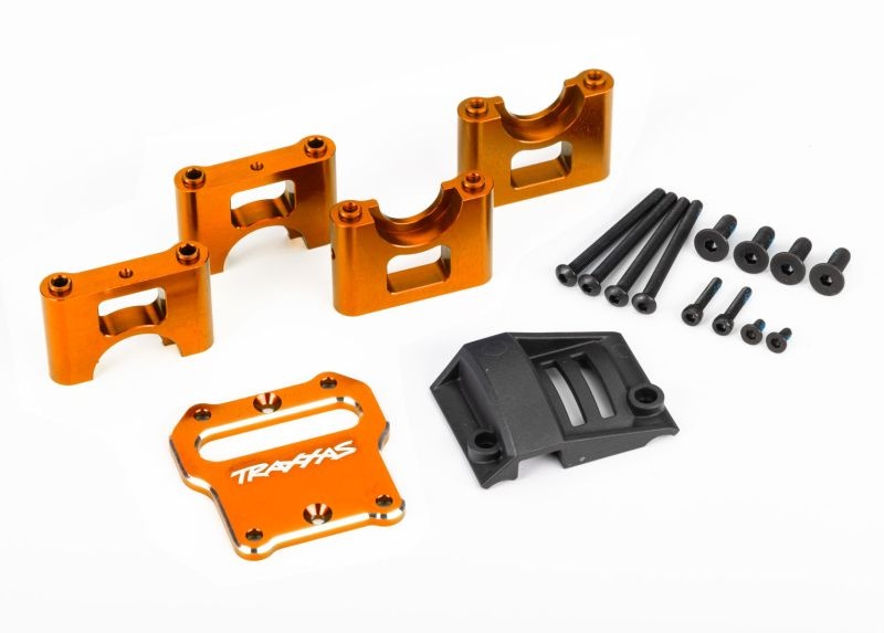 Traxxas Center Diff-Halter 6061-T6 Alu orange eloxiert 9584T