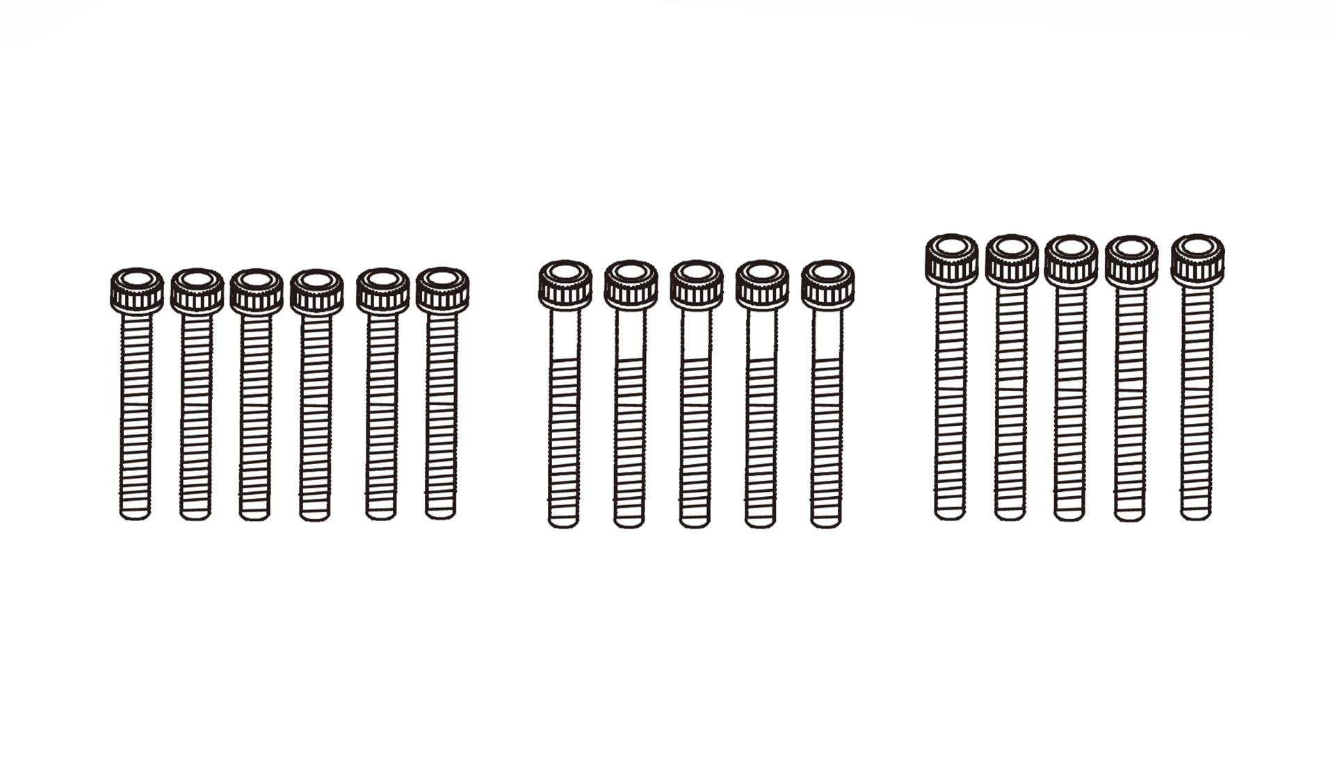 Amewi Schrauben Set H HC7/RXB7 21091110