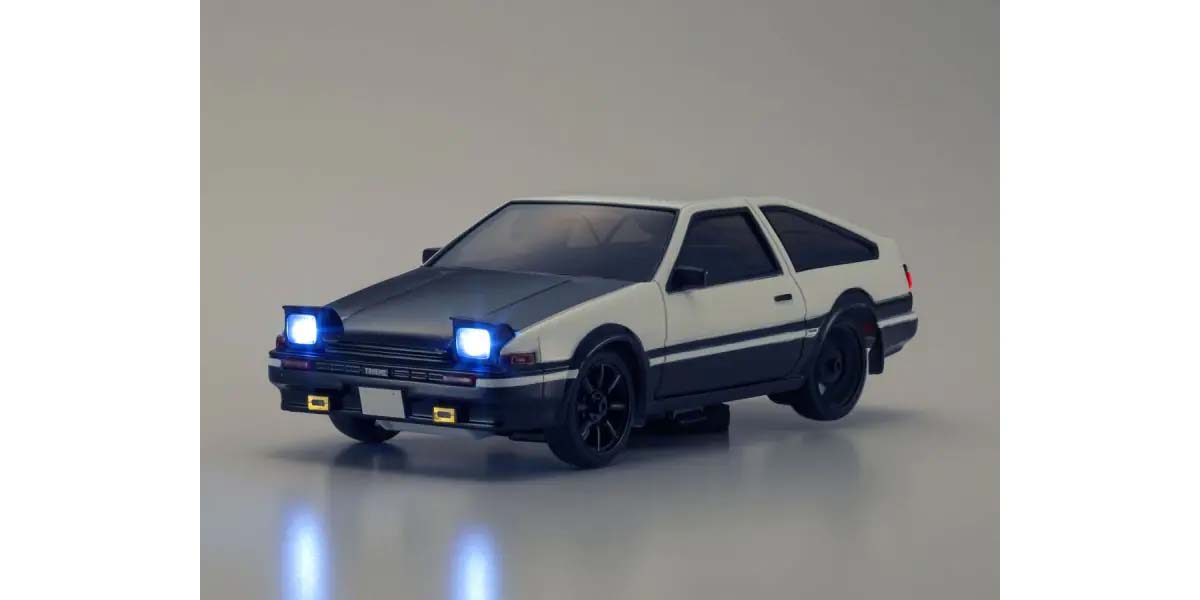 Kyosho First Mini-Z 1:28 Initial-D Sprinter Trueno AE86 WH/BK Carbon 66617A - Abbildung 5