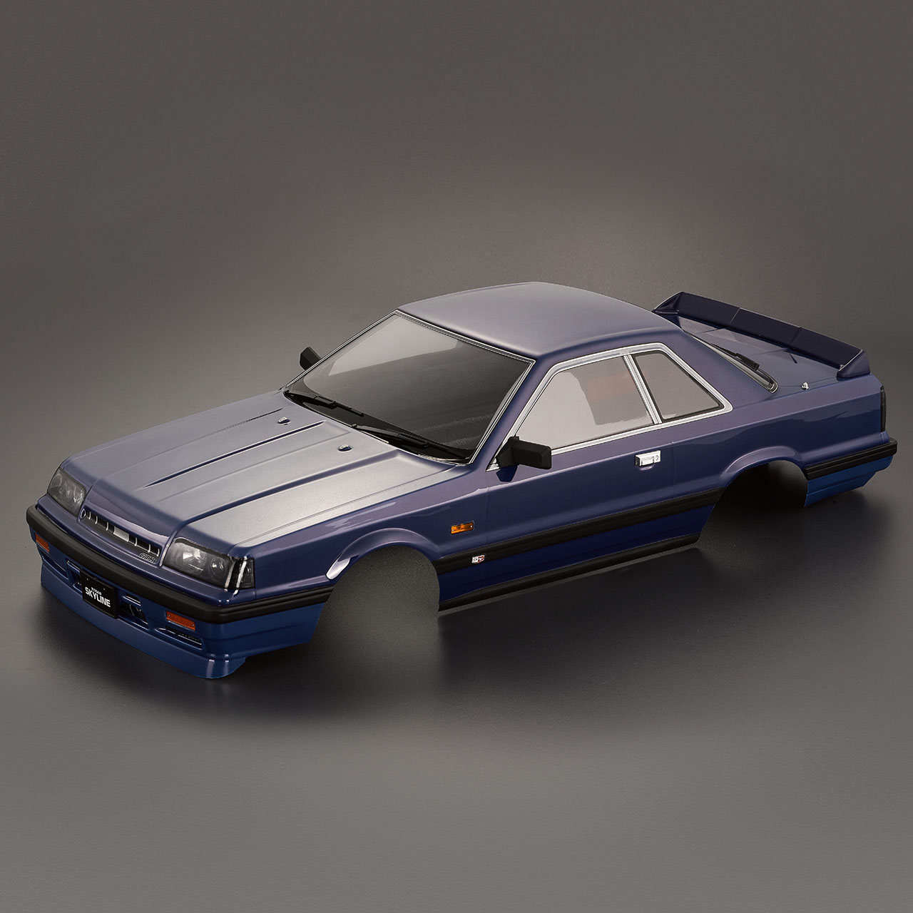KB48678 Nissan Skyline R31 Karosserie lackiert Blau 195mm RTU