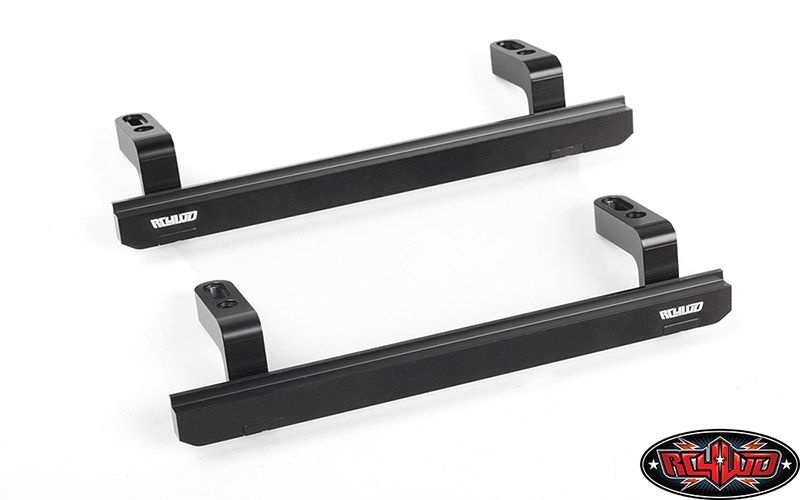 RC4WD Tough Armor Slim-Line CNC Sliders for Traxxas TRX-4 (Black) Z-S1983