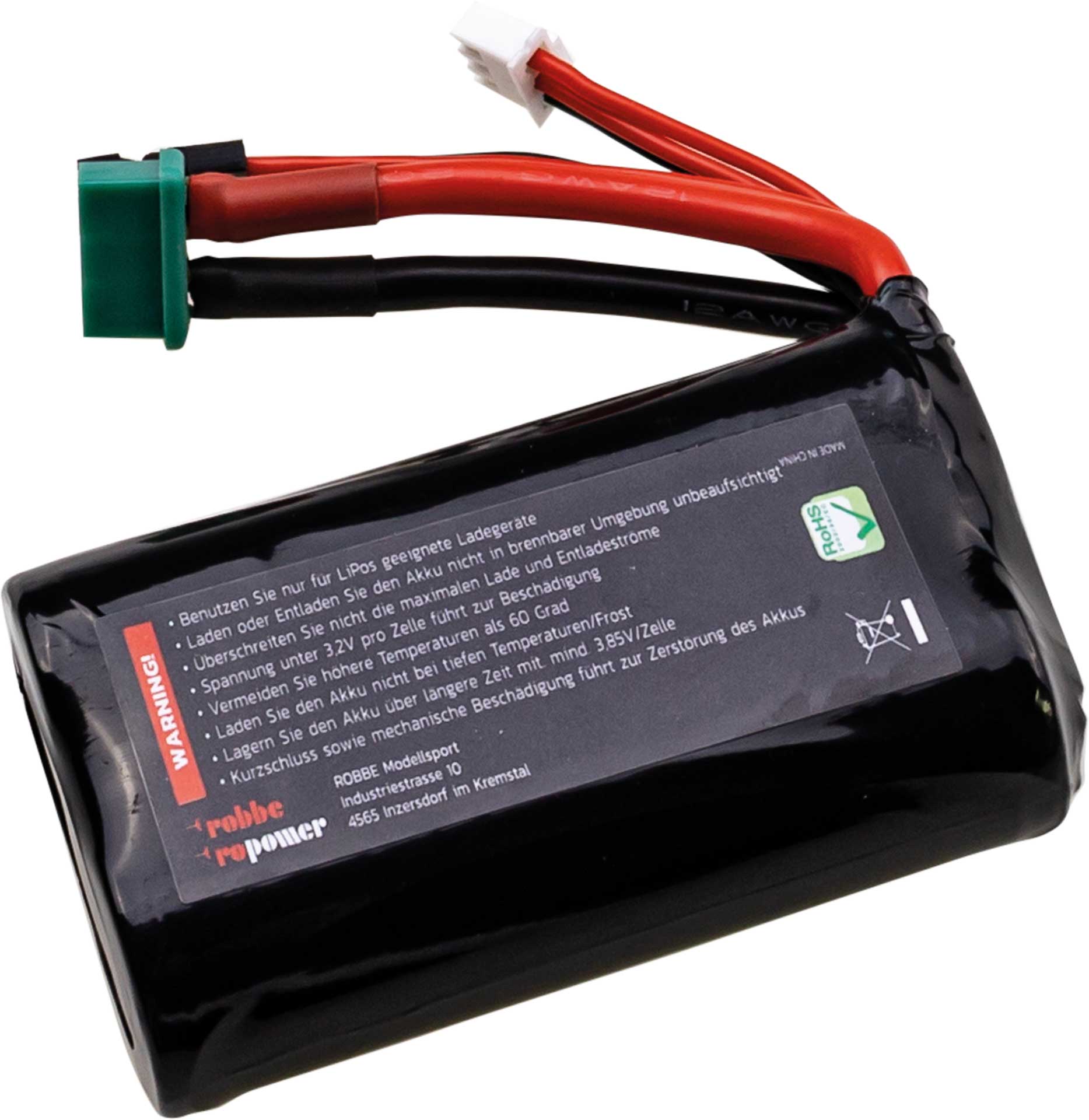 Robbe RO-POWER ULTRA LiIo 4200MAH 7,4V 10C 21700 2S1P side by side 7419