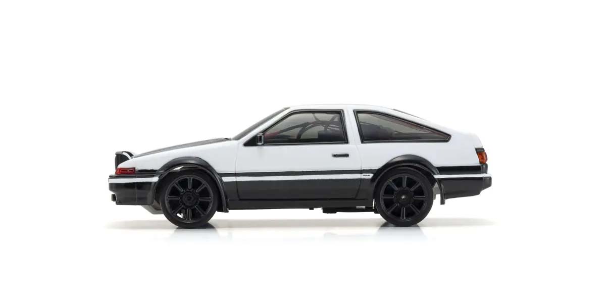 Kyosho First Mini-Z 1:28 Toyota Sprinter Trueno AE86 WH/BK 66612A