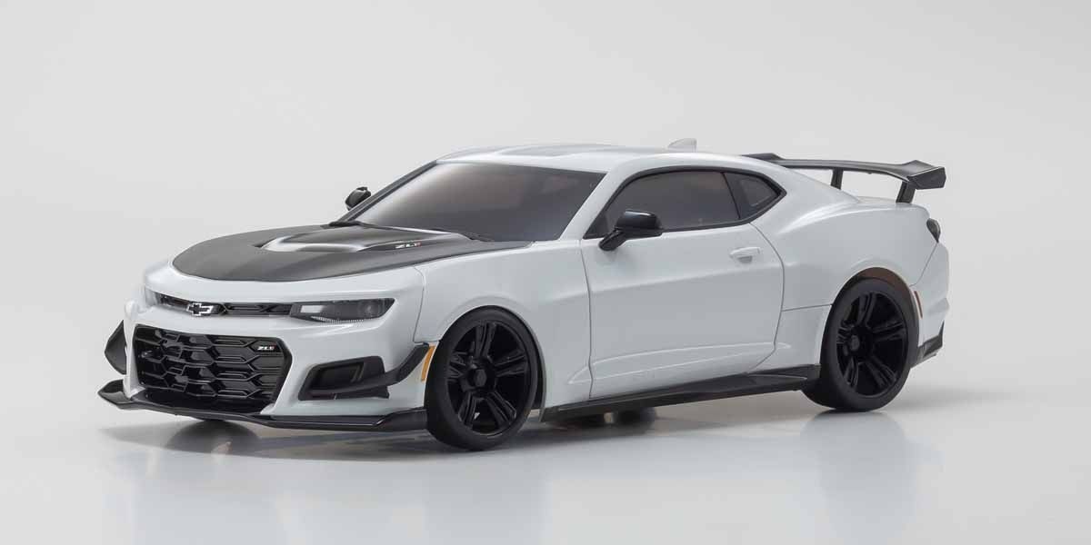 Kyosho Autoscale Mini-Z Chevrolet Camaro ZL1 1LE Summit White (W-MM) MZP242W