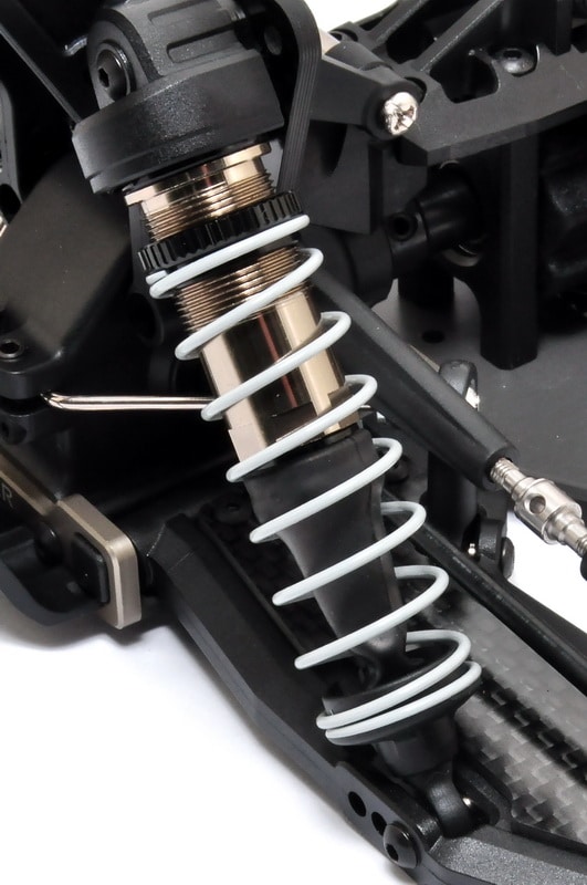 HoBao TT 2.0 REAR SHOCK SPRING - GREY, 2 PCS OP1-0074
