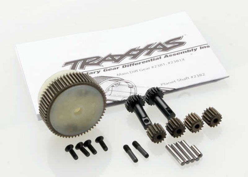 Traxxas Planetendiff komplett (Stahl) 2388X