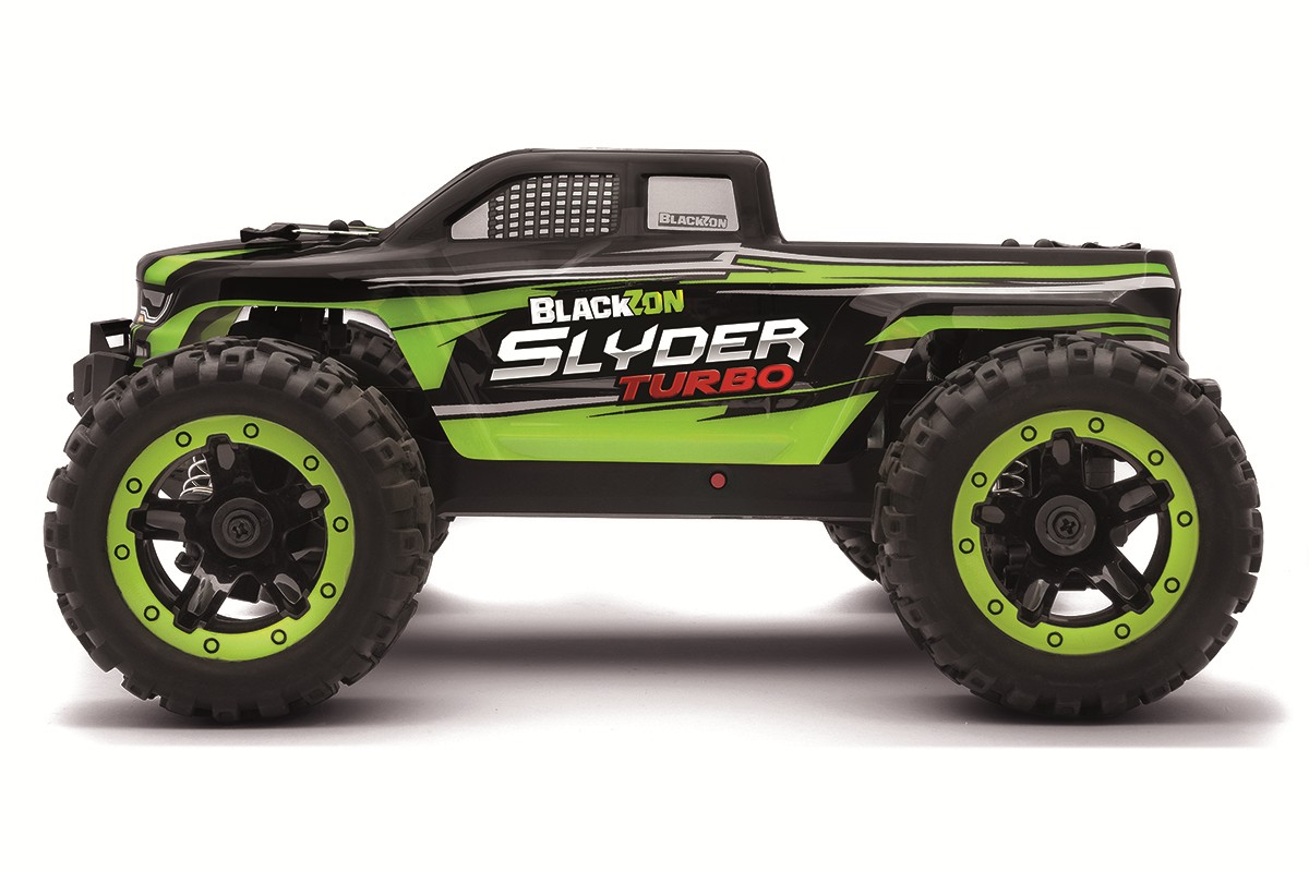 BLACKZON Slyder MT Turbo 1/16 4WD 2S Brushless Grün 540208