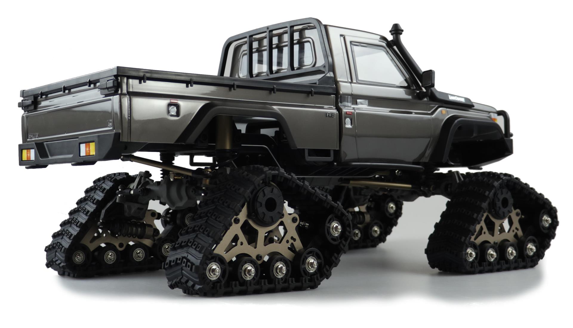 Amewi AMXRock RCX10TP Scale Crawler Pick-Up 1:10 RTR grau 22459