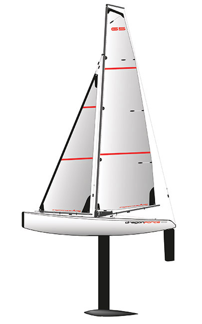 Joysway Dragon Force 65 V8 RTR Segelboot mit RC-Anlage 8815V8 - Abbildung 1