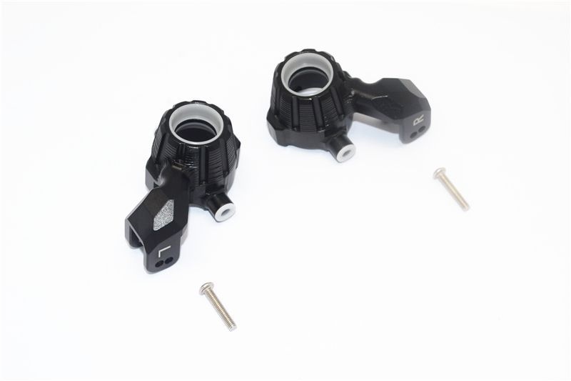 GPM Alu Lenkhebel vorn schwarz Traxxas MAXX