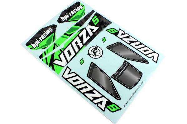 HPI Vorza S Buggy FluxVB-2  Decal Sheet 160434