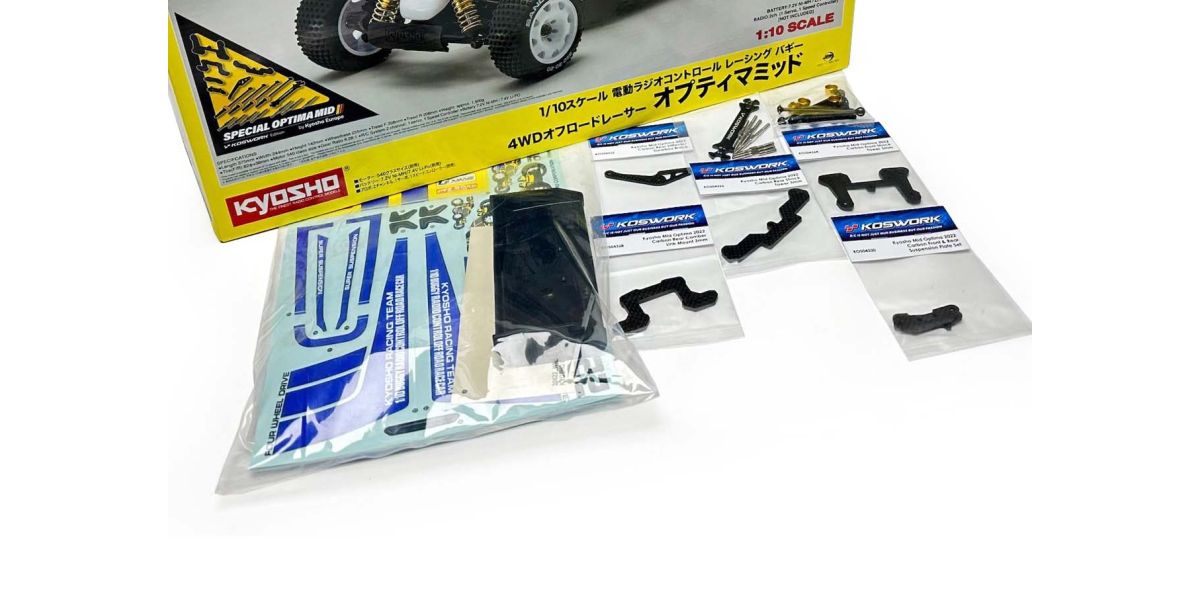 Koswork Special Optima Mid Pack Edition by Kyosho Europe KOS04350