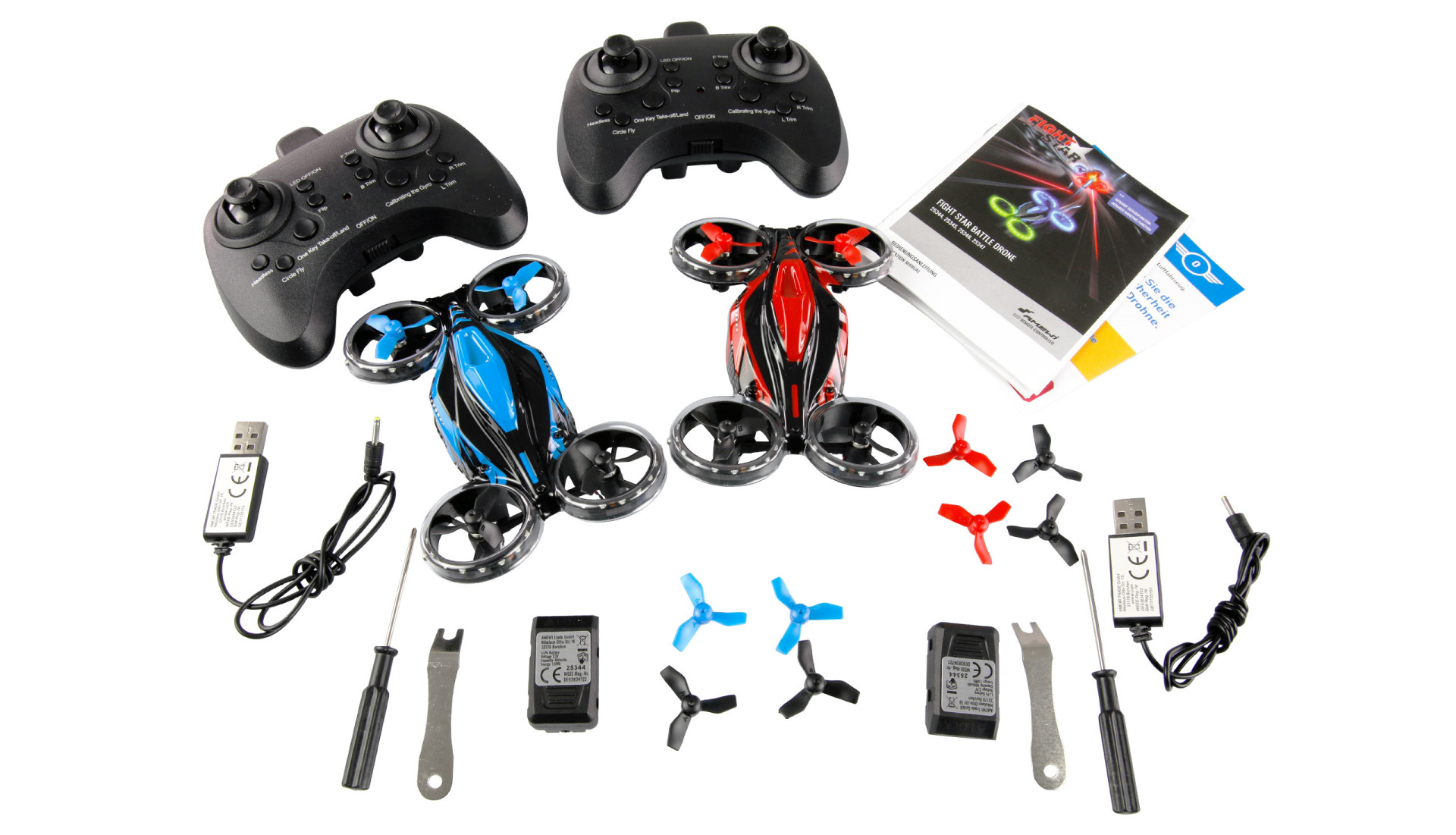 Amewi FightStar Battle Drone Set RTF rot & blau 25344 - Abbildung 2