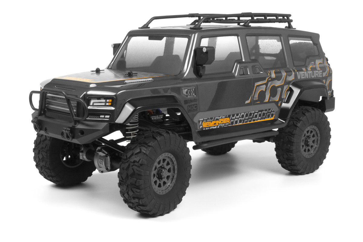 HPI Venture Wayfinder Karosserie lackiert Gunmetal HP160569