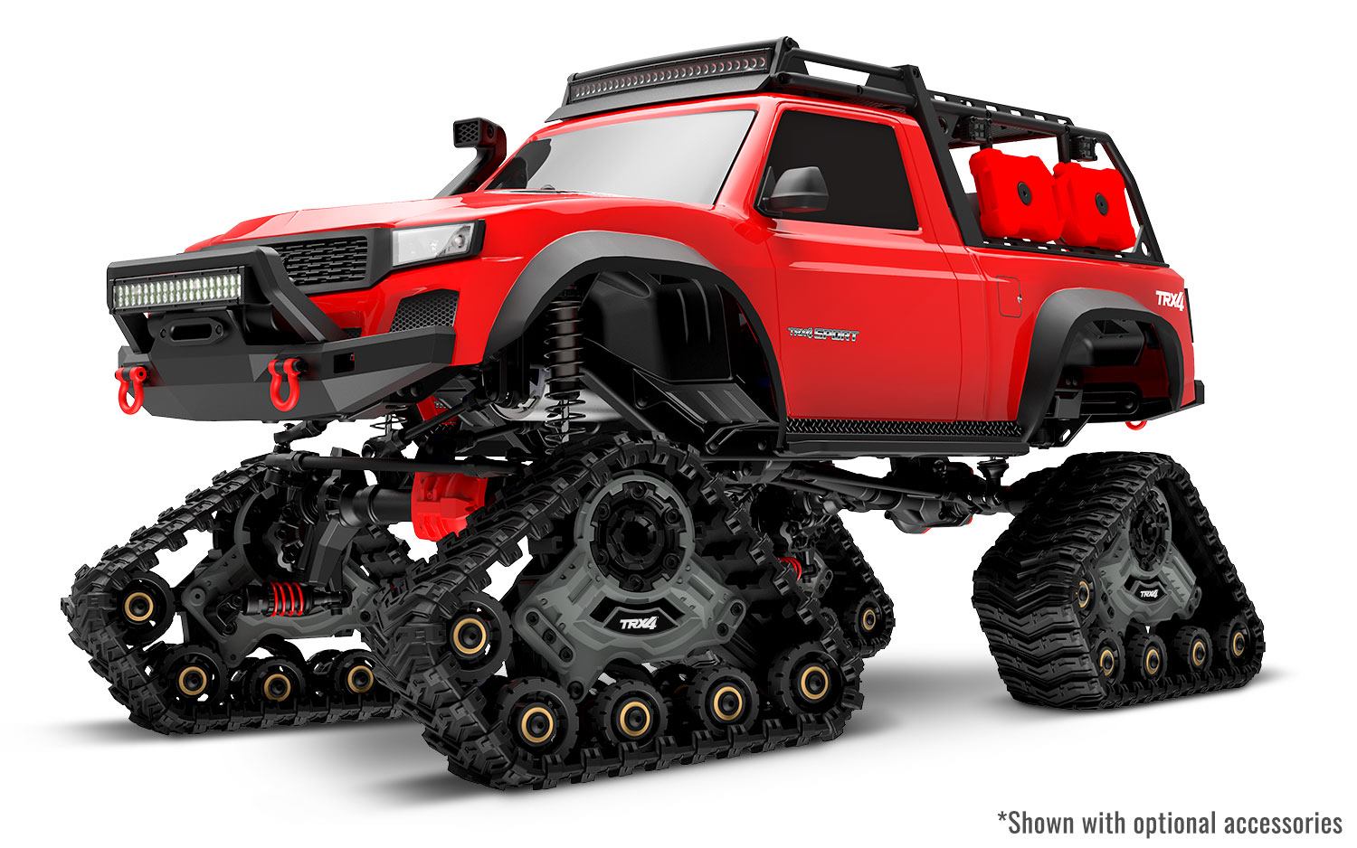 Traxxas 8880 TRX-4 All-Terrain Traxx Kettenantrieb (Komplett-Set v/h) - Abbildung 2