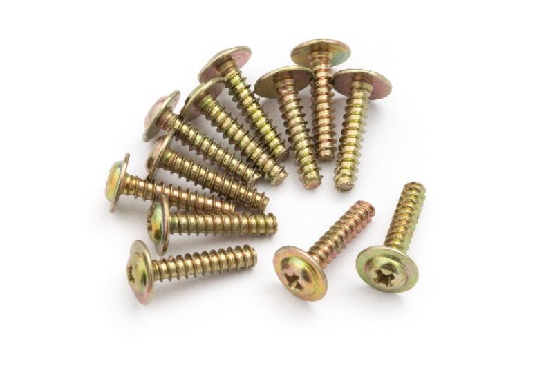 BLACKZON Schneidschraube mit Flansch / Flange Head Self Tapping Screws PWTHO 2.6x12mm 540057 - Abbildung 1