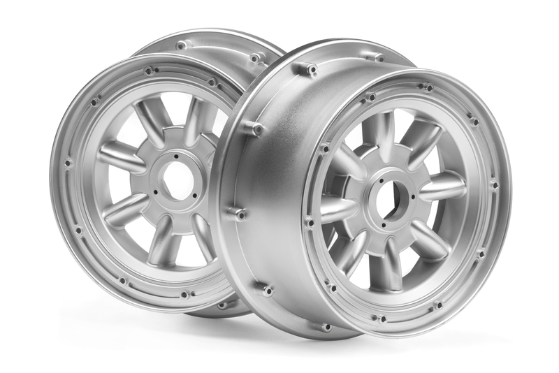 HPI Ml-8 Wheel Silver (120X60Mm/2Pcs) 115765