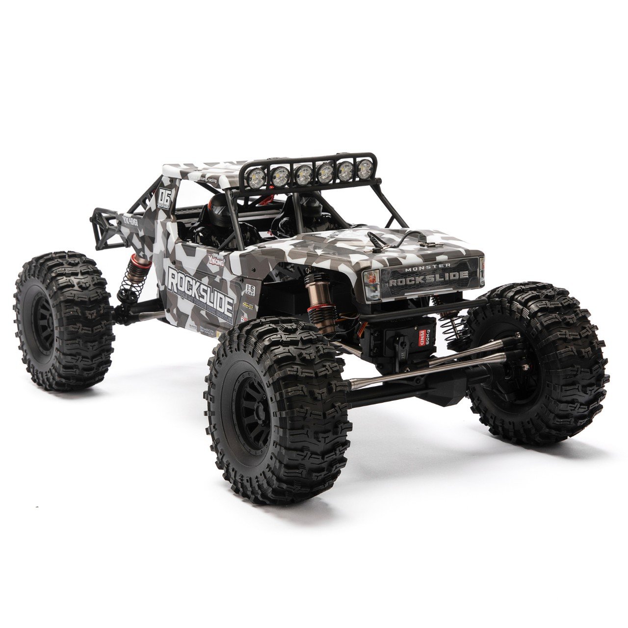 Yikong Rock Crawler Rock Slide 1/6 4WD Weiß YK4061C - Abbildung 1