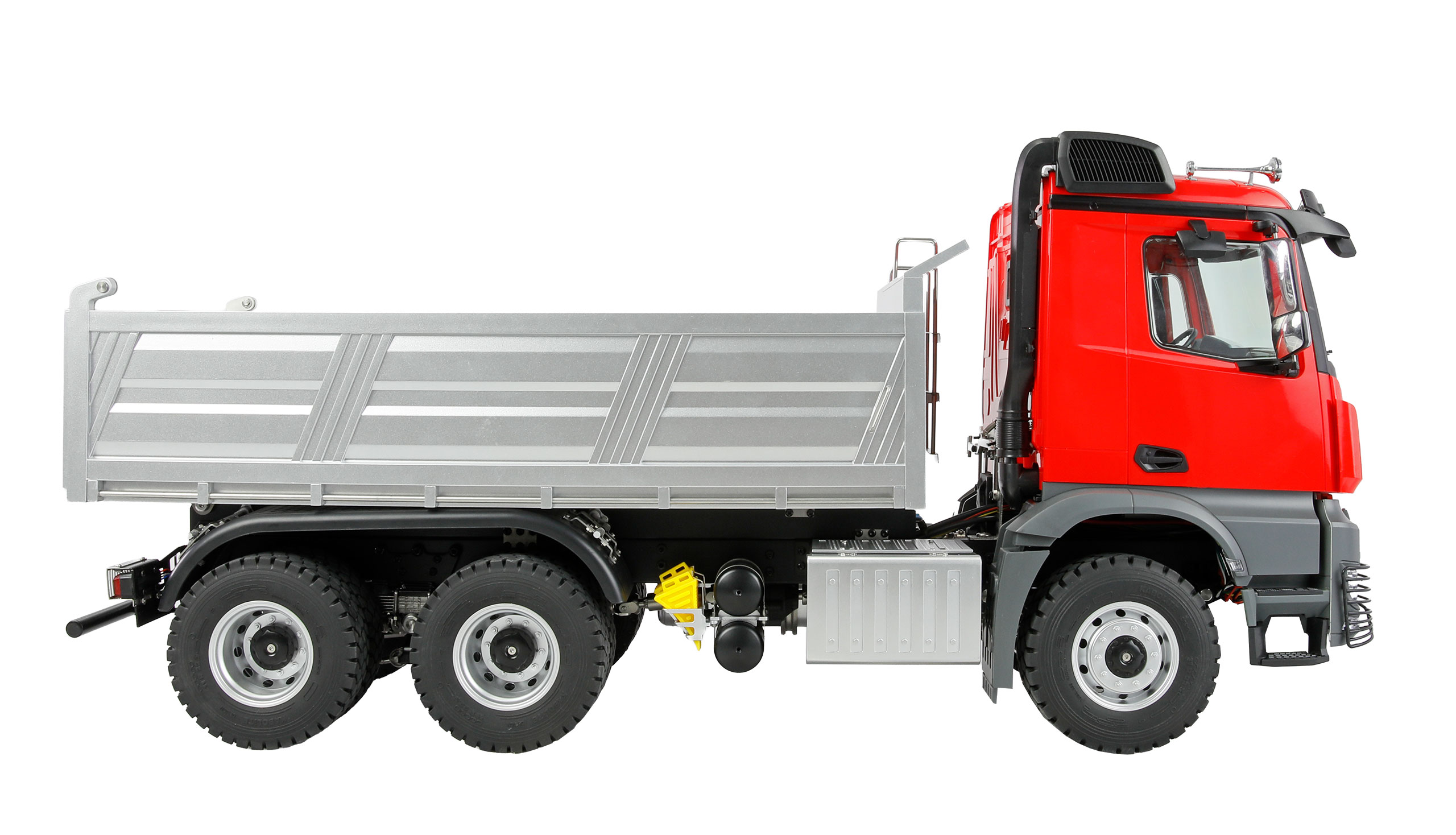 Amewi Mercedes-Benz Arocs Muldenkipper 6x6 1:14 RTR rot 22729