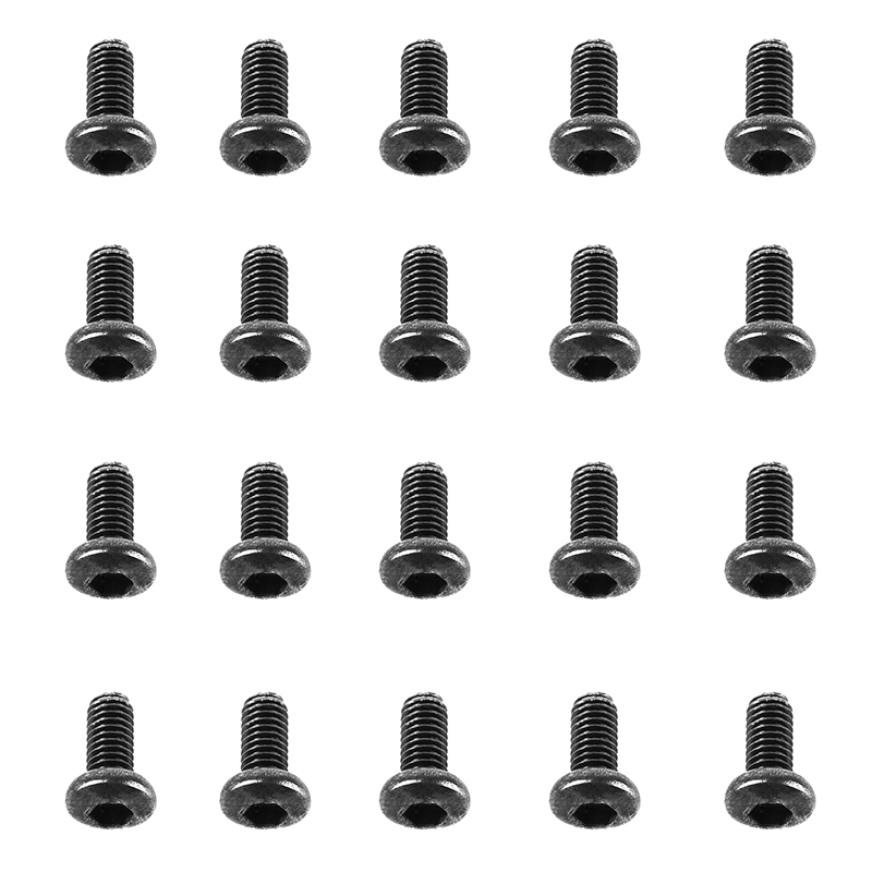 LC Racing Sechskant Rundkopfschraube M2.6x6mm 20 Stück LCSK39