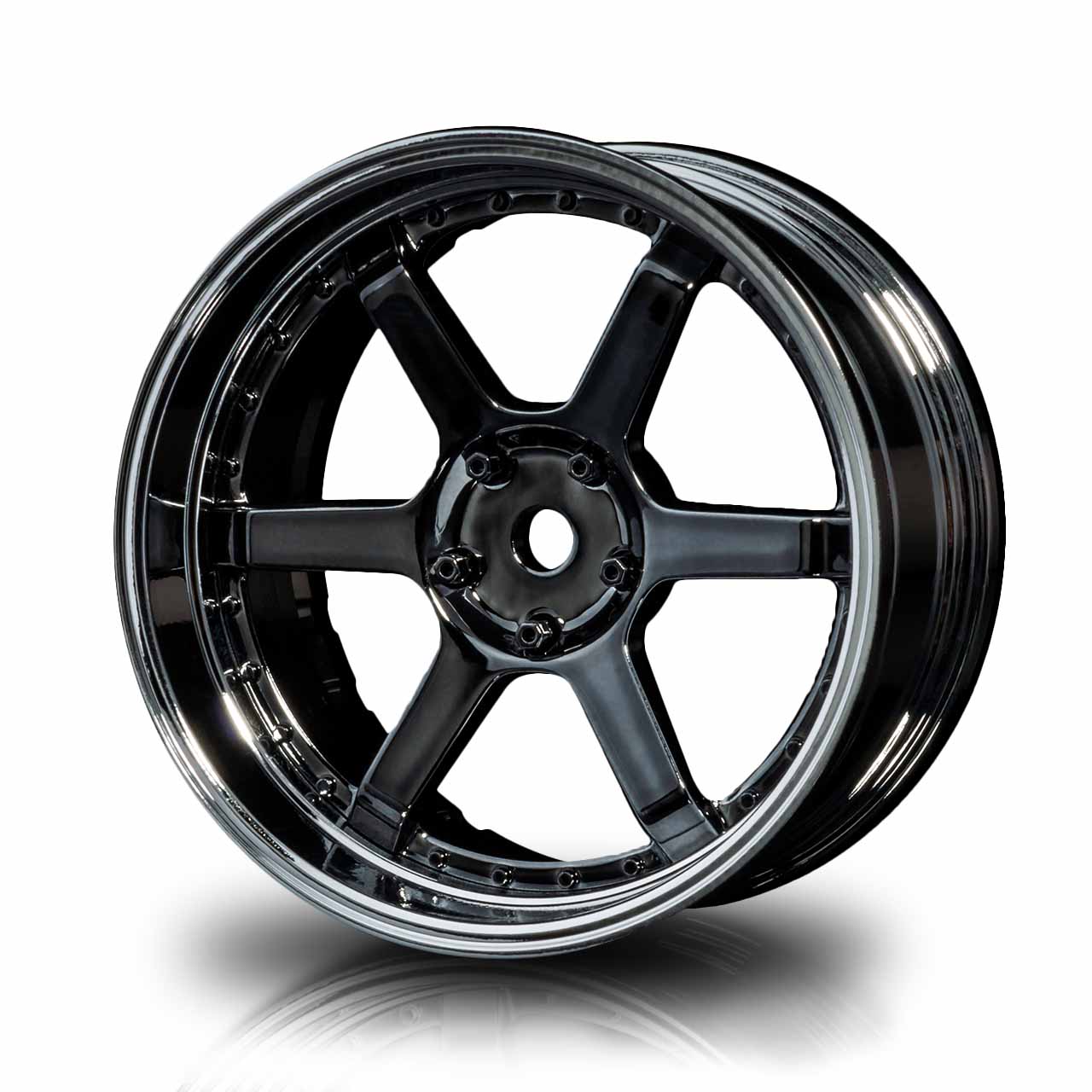 102092SBK Drift Felge 106 Silber-Schwarzglanz Offset verstellbar (4)