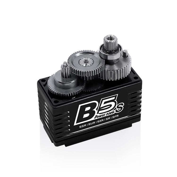 Power HD Servo B5S SXR Brushless Radiateur Alu HV (20kg/0.05s) HD-B5S