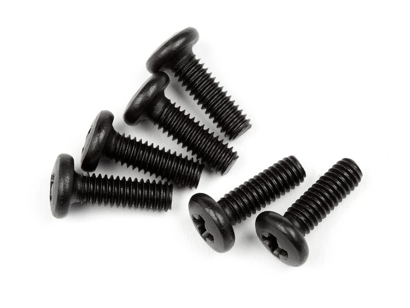 Maverick Flachkopfschraube / Button Head Screw M2.5 x 8mm 6St MV28035 - Abbildung 1