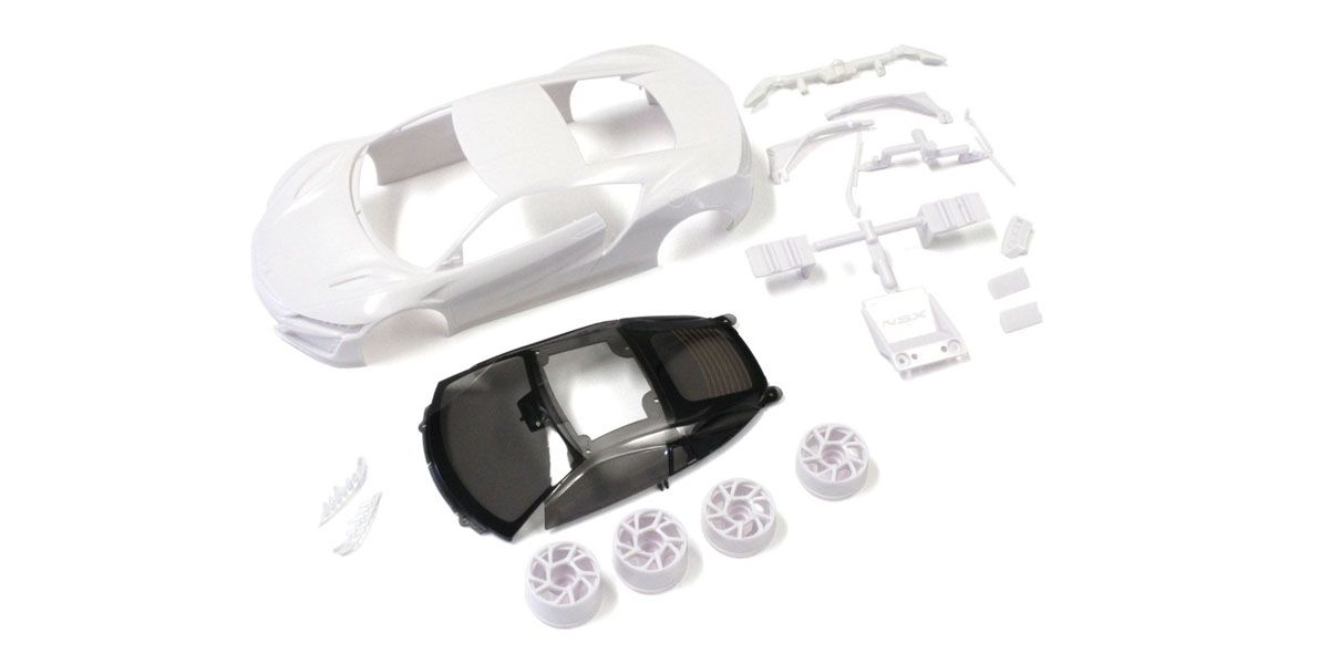Kyosho Karosserie Honda NSX Kyosho Mini-Z + Felgen 2WD Ohne Lackierung MZN186