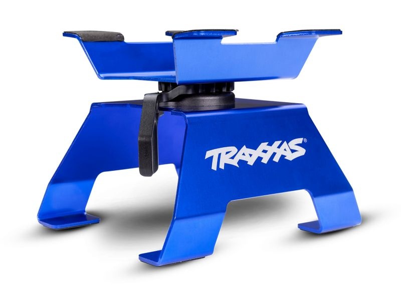Traxxas RC Auto Ständer Aluminium 1/10-1/8 blau  8796-BLUE