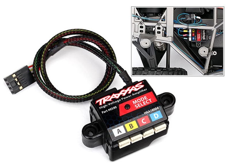 Traxxas High-Voltage Power-Verstärker 8-Kanal 6590 - Abbildung 1