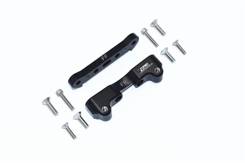 GPM Alu Querlenkerbefestigung unten vorn schwarz ARRMA Kraton, Outcast 8s MAKX008BK