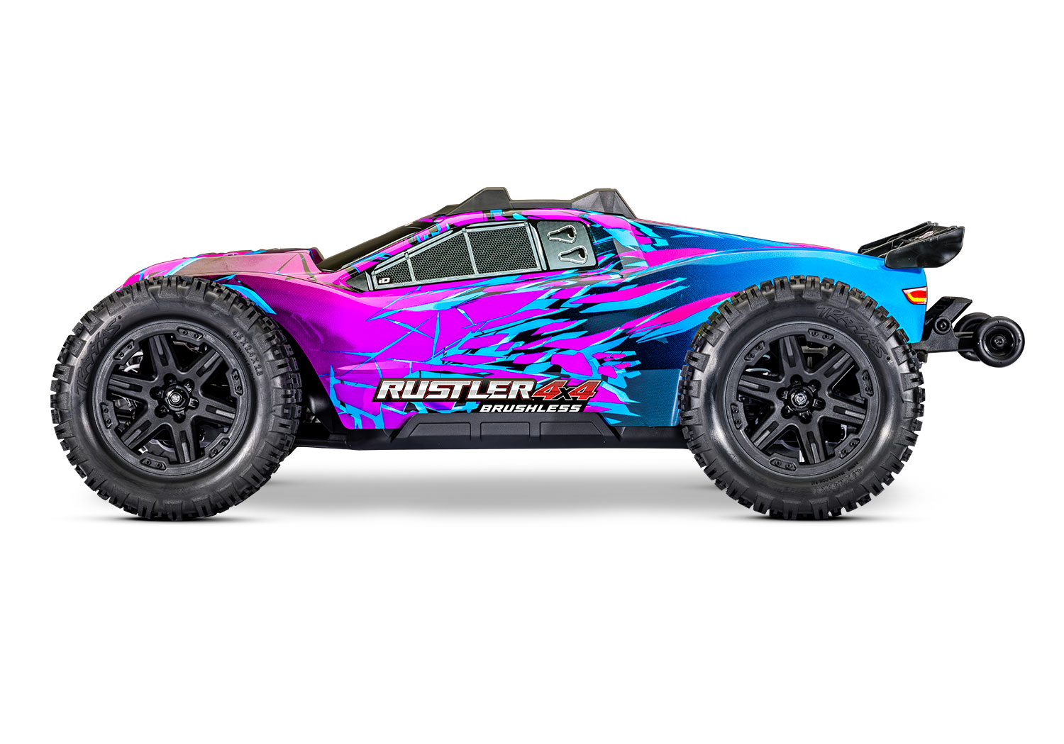 Traxxas Rustler 4x4 VX3 Brushless Stadium Truck Lila 67464-4 - Abbildung 3