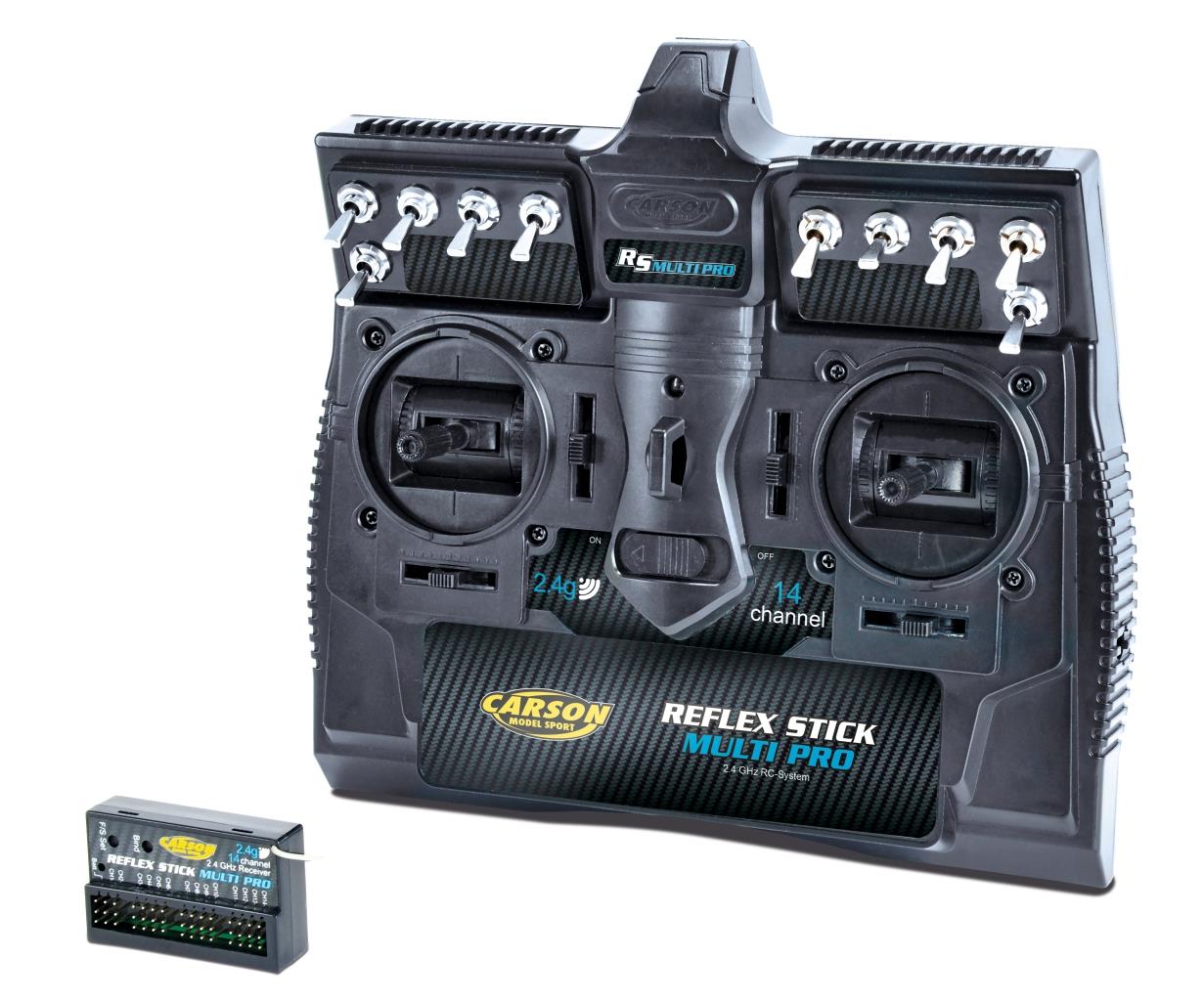 Carson 01003 FS Reflex Stick Multi Pro 2.4G 14CH 500501003