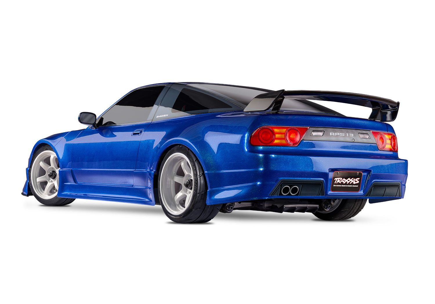 Traxxas 4-TEC Nissan 240SX blau 1/10 VX3 Brushless Tourenwagen ARTR 93424-4-BLUE - Abbildung 2