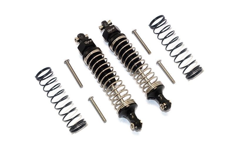 GPM Alu Öldruckstoßdämpfer v/h schwarz Traxxas Traxxas4 & 6
