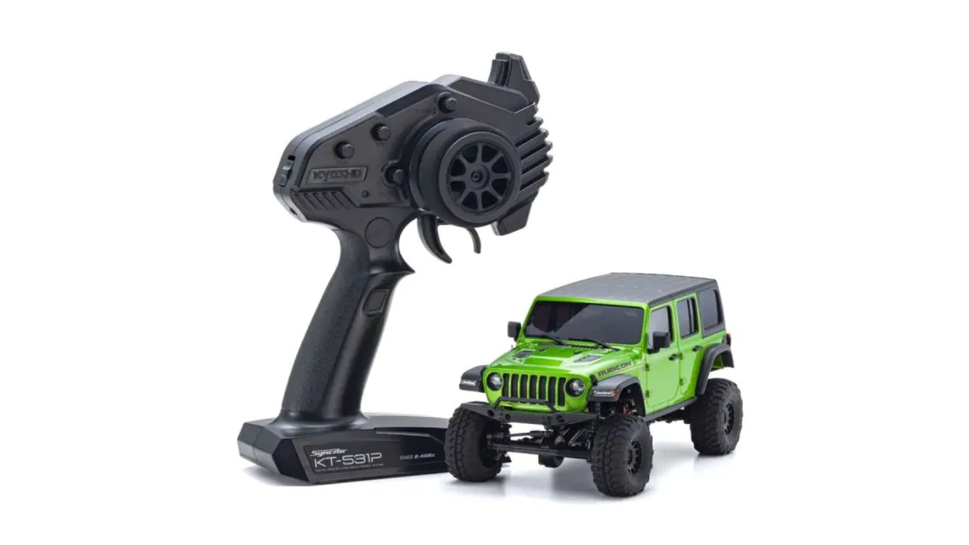 Kyosho MINI-Z 4x4 Jeep? Wrangler Unlimited Rubicon Mojito Green (KT531P) 32536GR - Abbildung 3