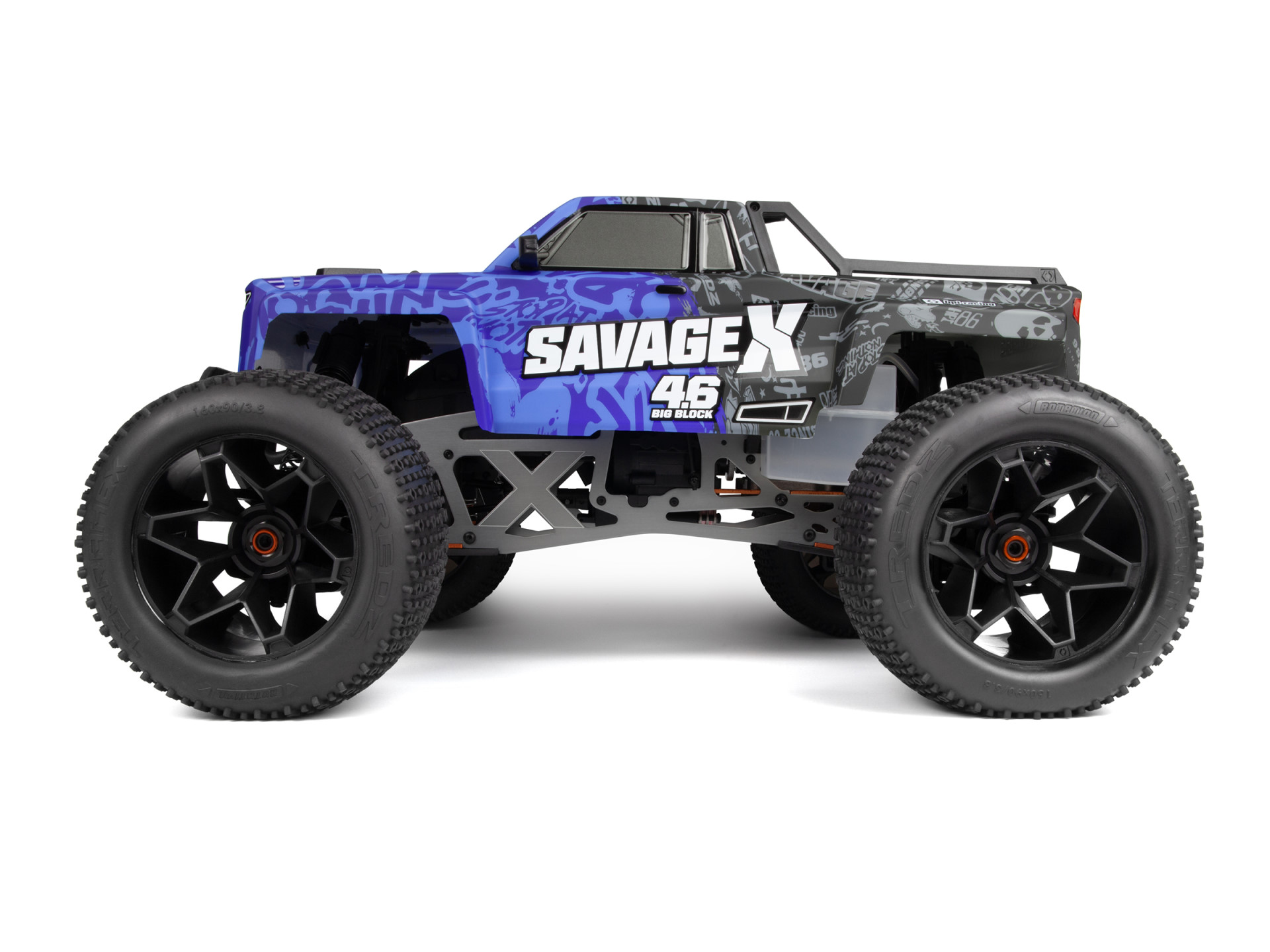 HPI Racing Savage X 4.6 GT-6 Blau Nitro Monstertruck 160585 - Abbildung 3