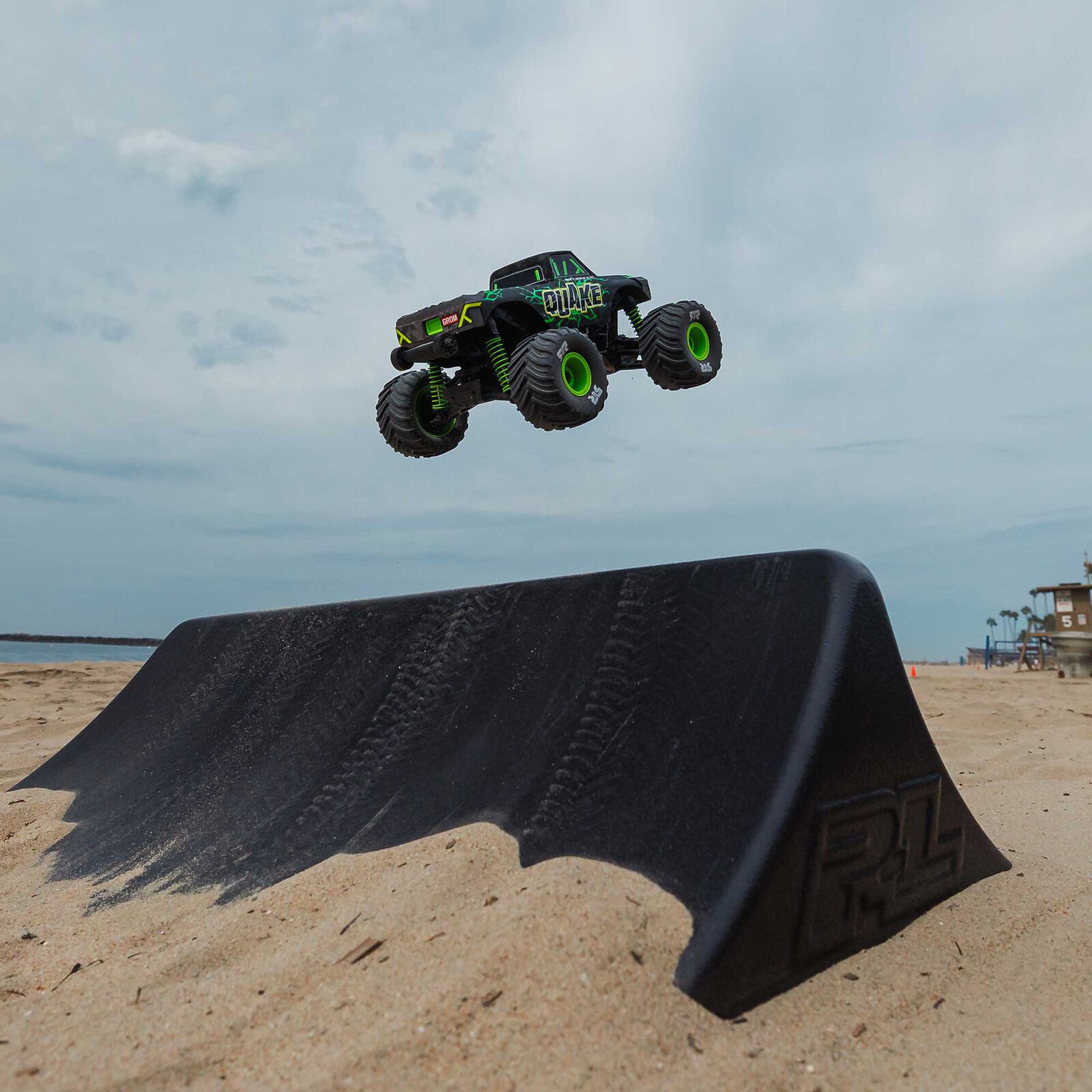 ARRMA QUAKE GROM 4X4 Grün RTR Brushed Monster Truck (Battery&Charger Included) - Abbildung 9