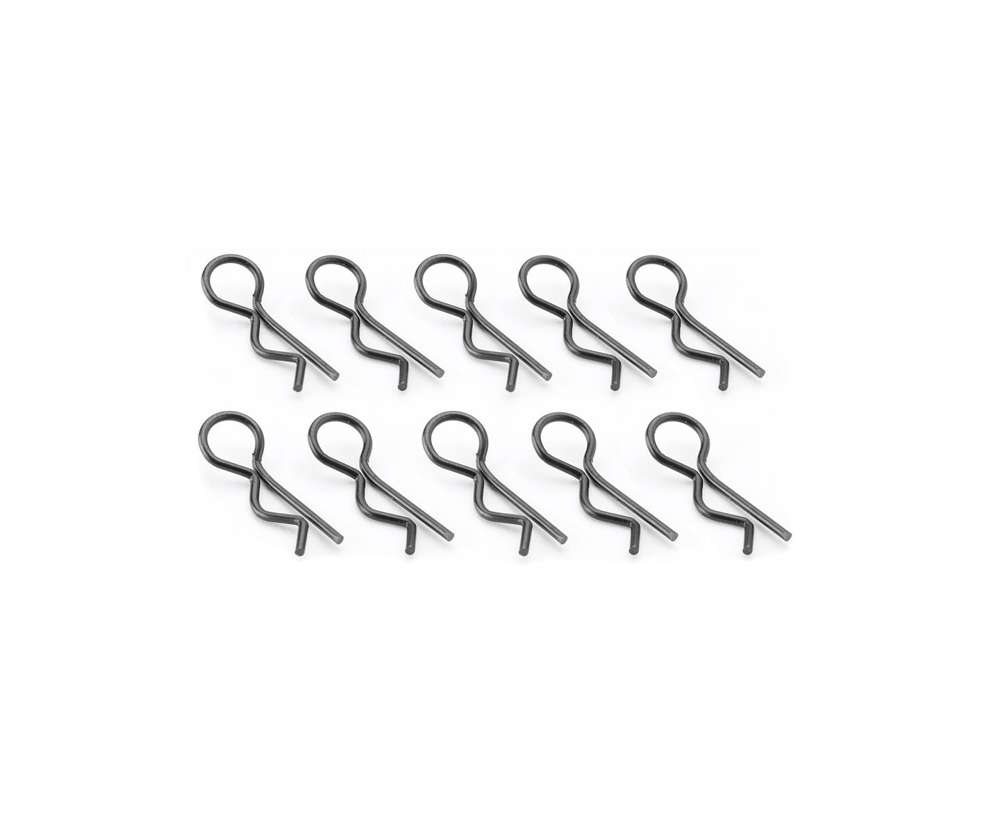 Carson 08060 Splinte 24 mm, 10 Stück, schwarz 500908060