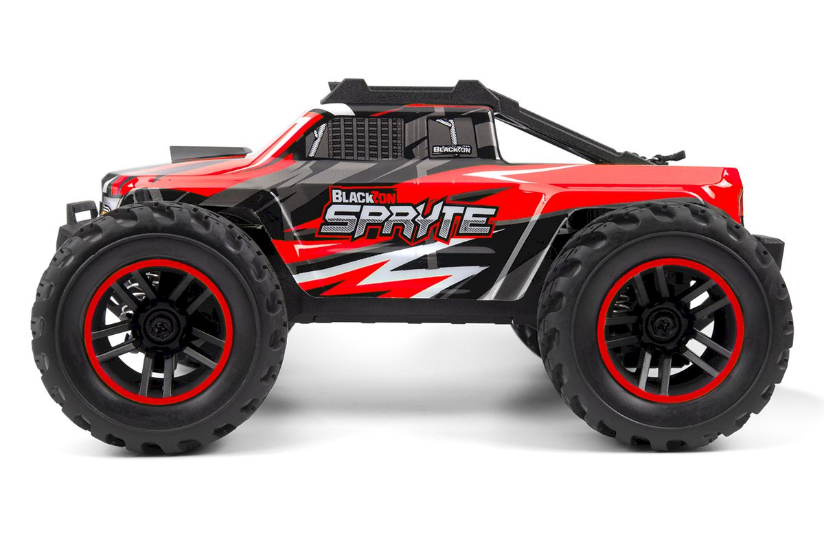 BLACKZON Spryte MT 1/20 4WD Elektro Monster Truck Rot 540302 - Abbildung 2
