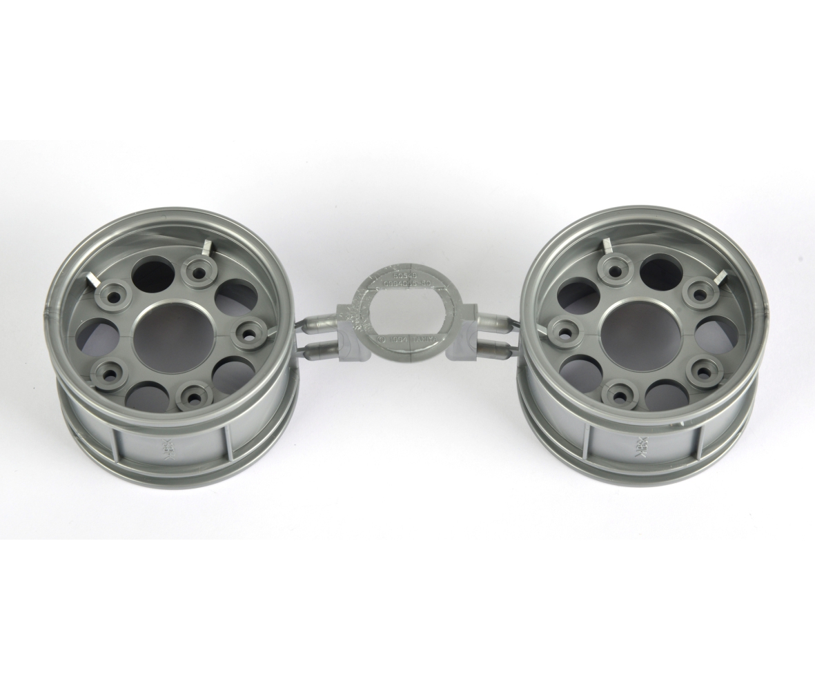 Tamiya 40610 Porsche 911 RSR Felge hin. sil. 30mm (2) 310440610