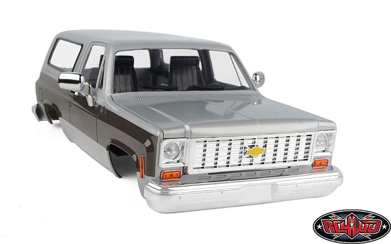 RC4WD Chevrolet Blazer Hard Body komplett Set silber/grau Z-B0273