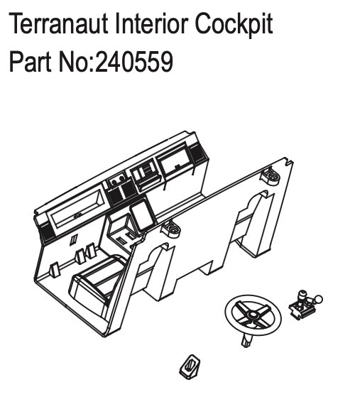 Hobby Plus Terranaut Interior Cockpit 240559