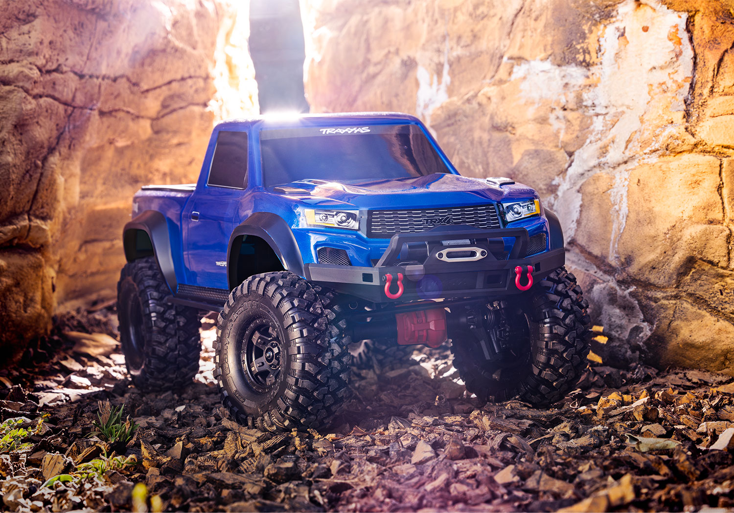 Traxxas TRX-4 Sport Pickup-Crawler Blau Clipless 82224-4 - Abbildung 10