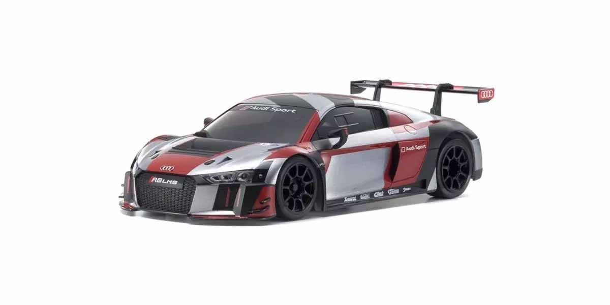 Kyosho Mini-Z MR04 RWD Audi R8 LMS 2015 Red-Grey (W-MM/KT531P) 32357RGB - Abbildung 1