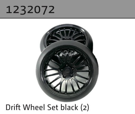 Absima Drift Räderset schwarz (4) 1232072